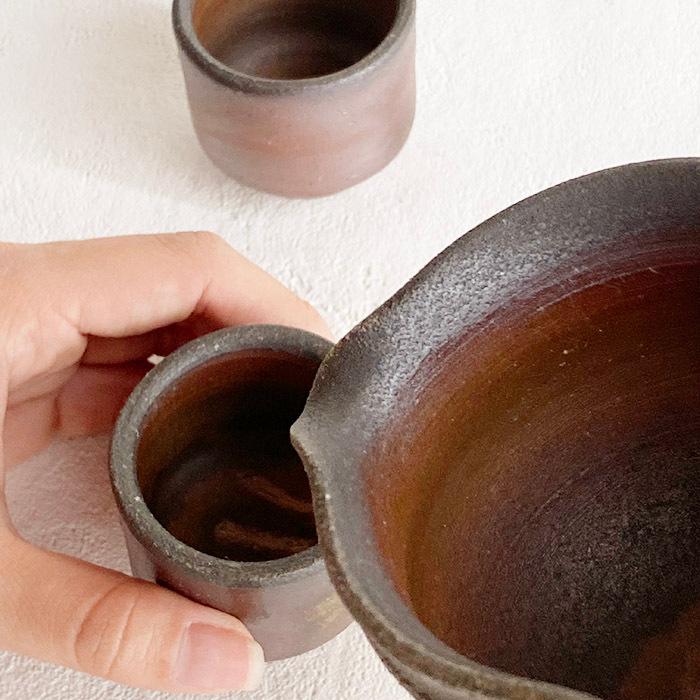 備前焼 酒器揃 戸田兼人作 父の日 プレゼント 70代 2026 酒器