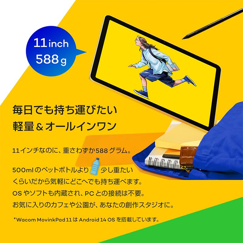 wacom（ワコム） ポータブルパッド Wacom MovinkPad 11 (DTHA116CL0Z