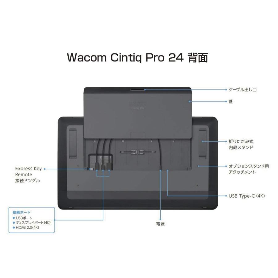 wacom（ワコム） Wacom Cintiq Pro 24 ペンモデル (DTK-2420/K0