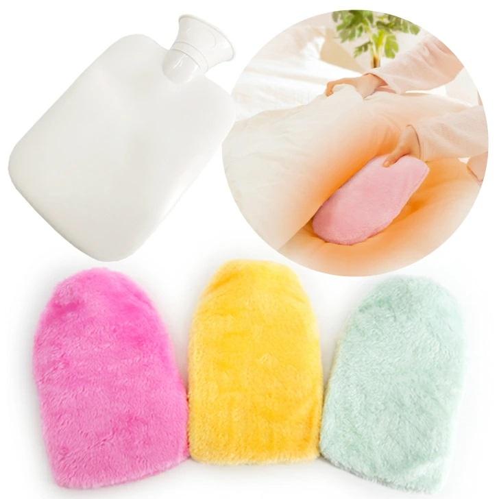 やわらかECO 湯たんぽ ソフトタイプ 選べる3カラー フック付き