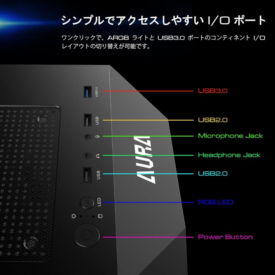 ゲーミングPC 初心者向け G-StormR 第6世代 i5 CPU GeForce GTX 960 4G