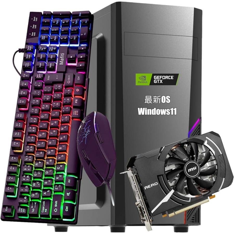 整備済み品】 ゲーミングPC タワー型PC G-StormR11シリーズ Windows 11