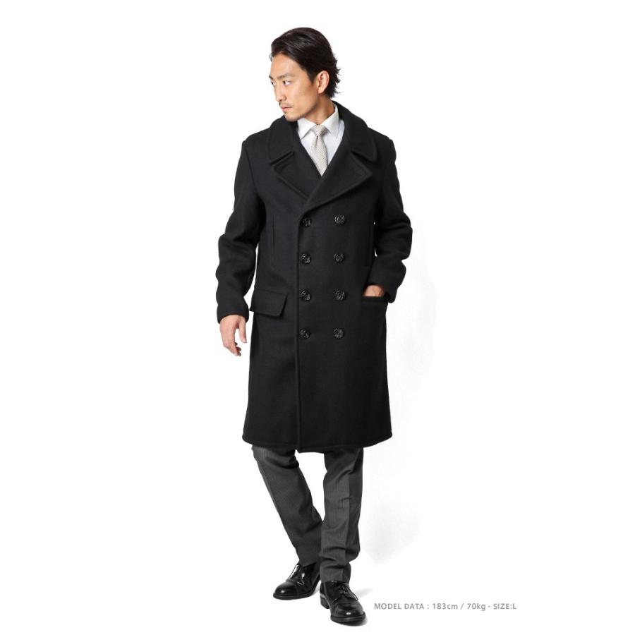 Schott N.Y.C（ショット） Schott 7331 ロングメルトンピーコート