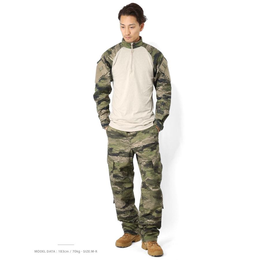 TRU-SPEC（トゥルースペック） 1/4 ZIP COMBAT シャツ A-TACS iX [2503