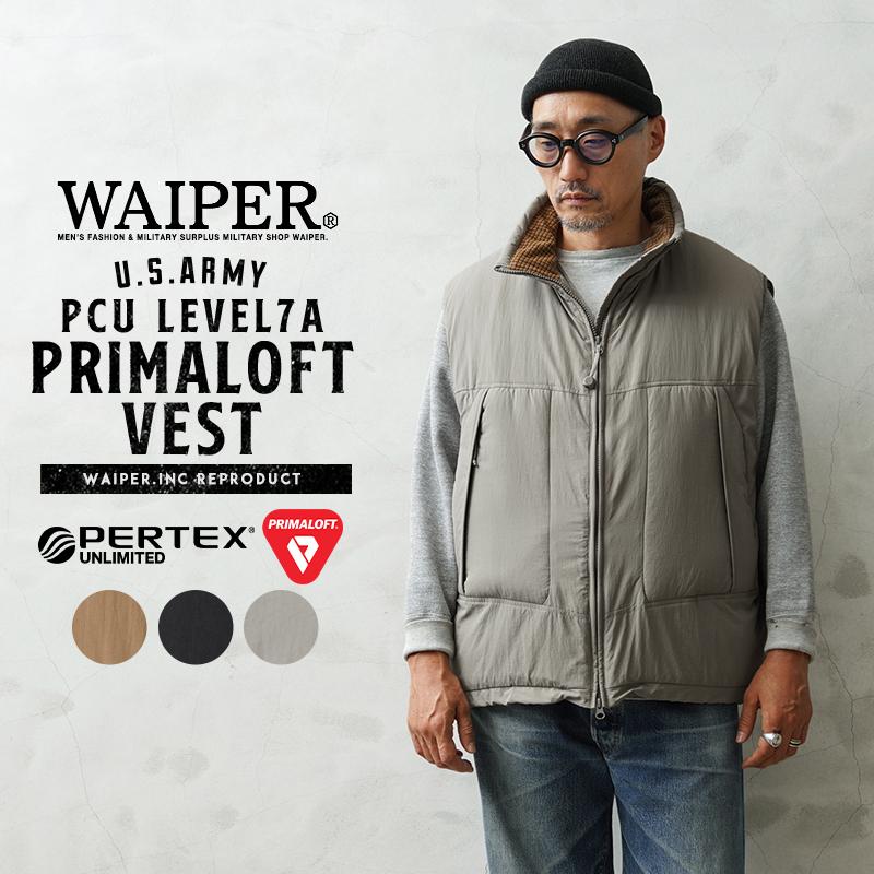 WAIPER.inc ワイパーインク 米軍 PCU LEVEL7A PRIMALOFT ベスト PERTEX