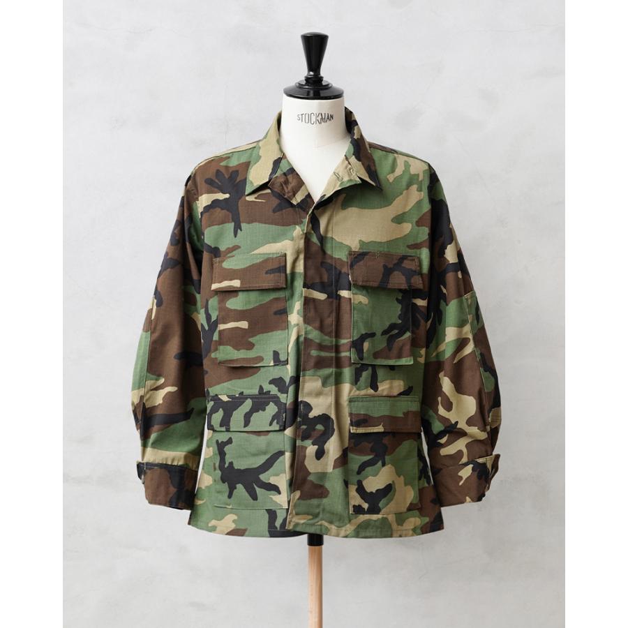 MILITARY（ミリタリー） 実物 新品 デッドストック 米軍 BDU WOODLAND