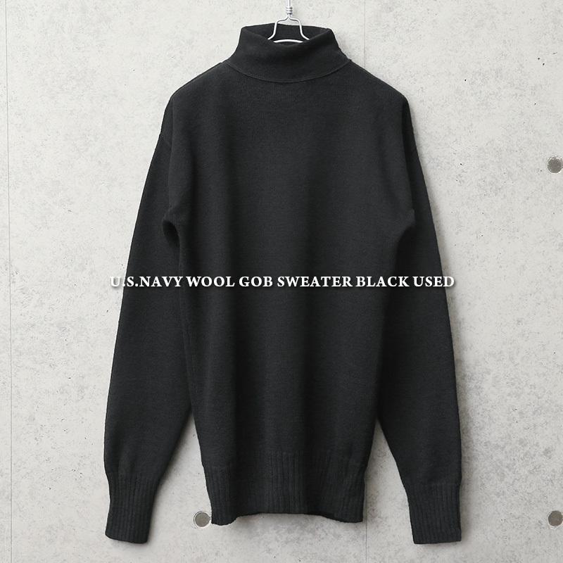 MILITARY（ミリタリー） 実物 USED 米軍 U.S.NAVY WOOL GOB セーター