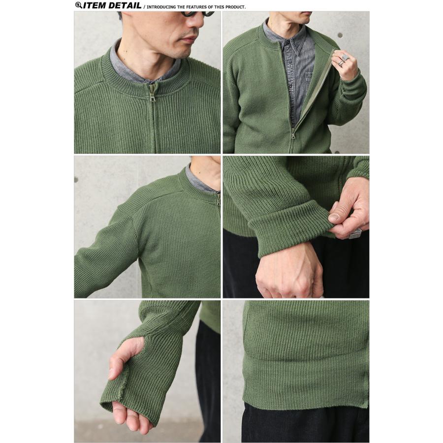 MILITARY（ミリタリー） 実物 USED スウェーデン軍 ジップアップ