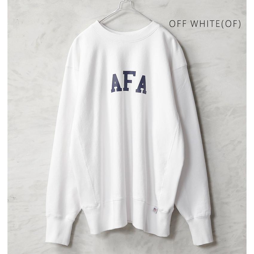 HOUSTON（ヒューストン） 22373 U.S.コットン AFA プリント スウェット