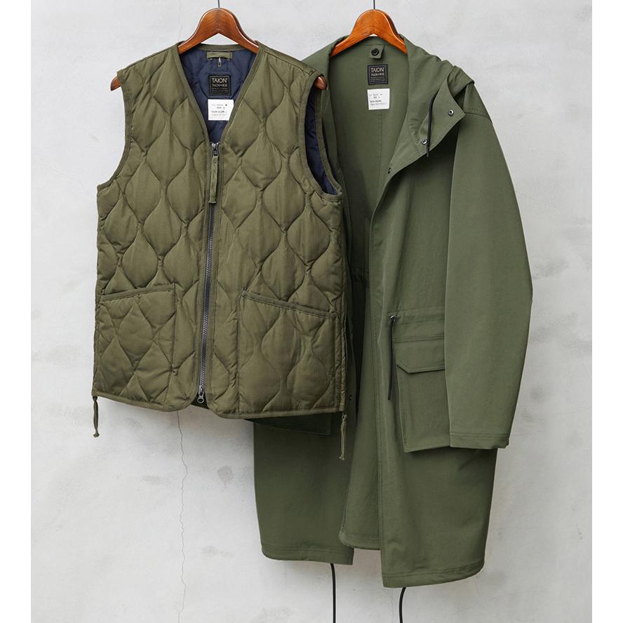 TAION（タイオン） TAION-CR22ML+001ZML-1 CR LINE フーデッドコート