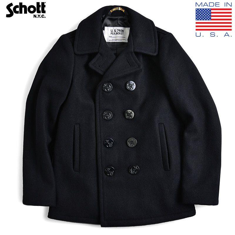 Schott N.Y.C（ショット） Schott 742SB BOYS ピーコート 7130