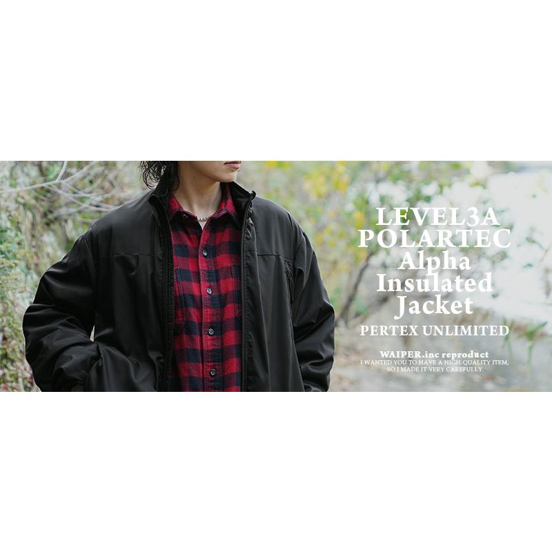 WAIPER.inc ワイパーインク LEVEL3A POLARTEC Alpha インサレーテッド