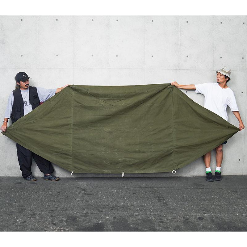 MILITARY（ミリタリー） 実物 USED 米軍 テントシェルター ハーフ
