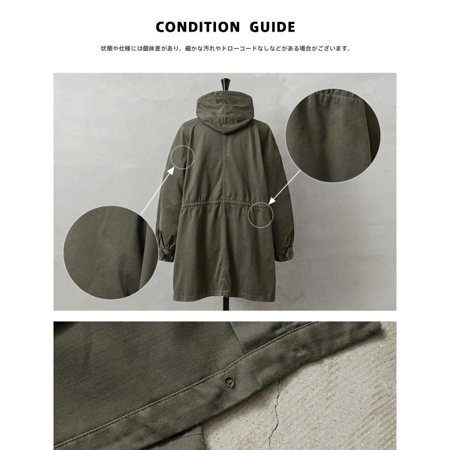 MILITARY（ミリタリー） 実物 USED フランス軍 M-64パーカーコート