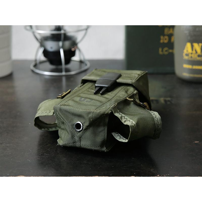 MILITARY（ミリタリー） 実物 USED 米軍 M-16 30連 マガジンポーチ OD