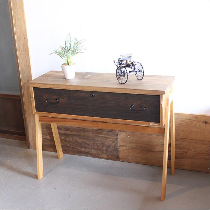 和箪笥 サイドテーブル リメイク品 アンティーク おしゃれ サイド