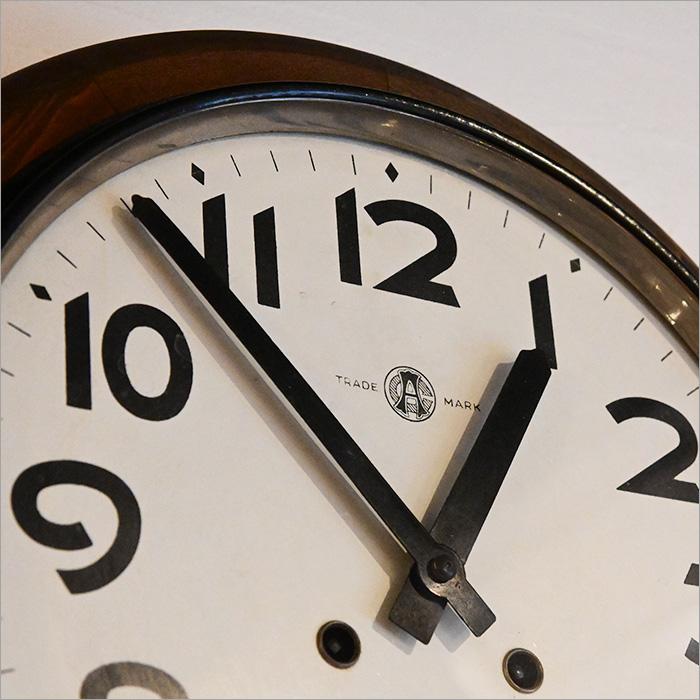 昭和❫レトロの稼働、愛知時計ゼンマイ時計 アンティーク雑貨