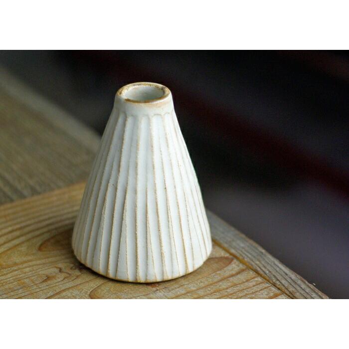 益子焼の一輪挿し 