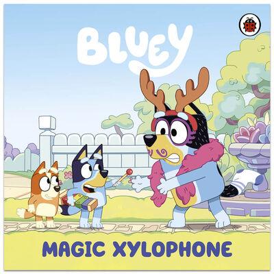 ブルーイ「Magic Xylophone まほうのもっきん」 英語 絵本 Bluey