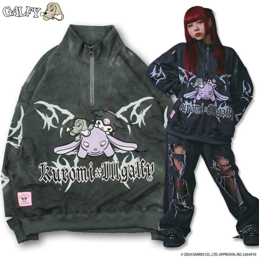 GALFY（ガルフィー） クロミ × コラボ イルガルフィームラ染めハーフ