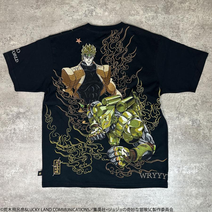絡繰魂 × ジョジョの奇妙な冒険 DIO Tee ディオ 半袖 Tシャツ Tee