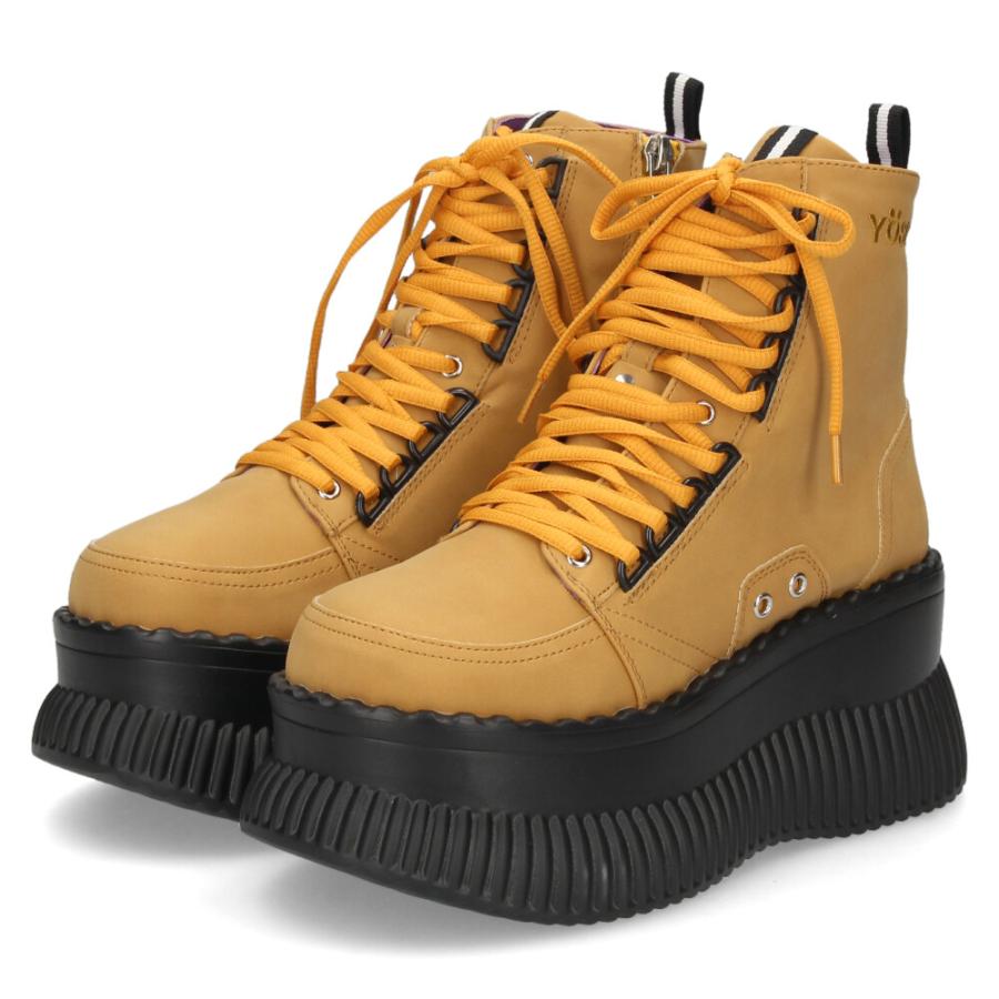 爆買 ヨースケ ブーツ 厚底 スニーカーブーツ レディース YOSUKE