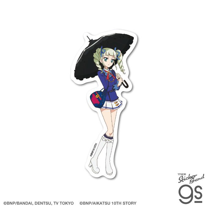 アイカツ！ ダイカットステッカー 藤堂ユリカ 制服 アイドル アニメ