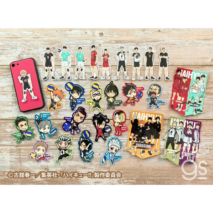 ハイキュー!! ビッグサイズステッカー 烏野高校 HYK026 : ゼネラル