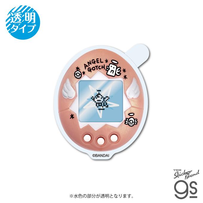 たまごっち クリアステッカー てんしっちのたまごっち パールピンク