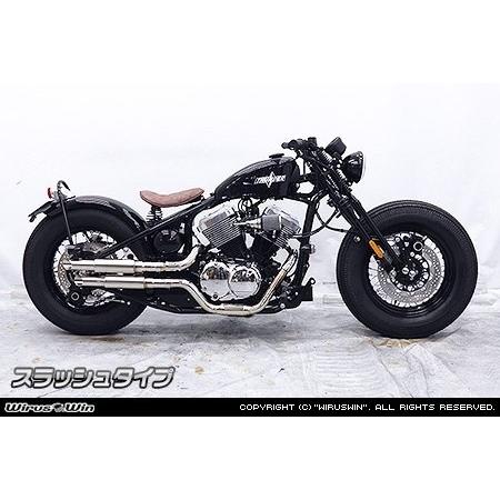 WirusWin（ウイルズウィン） スリップオンマフラー タイプ：スラッシュ