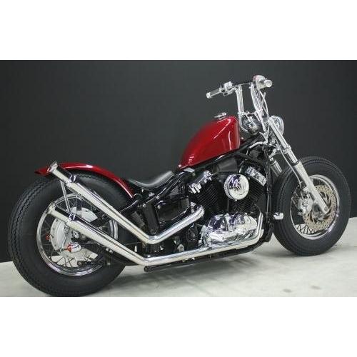 Garage T＆F ガレージ アップトランペットマフラー ドラッグスター400