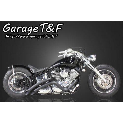 Garage T＆F ガレージ ベントマフラータイプ2 仕上げ：耐熱ブラック