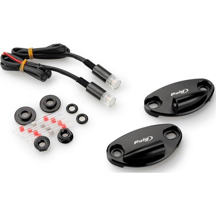 Puig（プーチ） ウインカーマウント付きミラーキャップ (REARVIEW