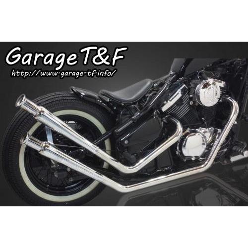 Garage T＆F ガレージ アップトランペットマフラー バルカン400