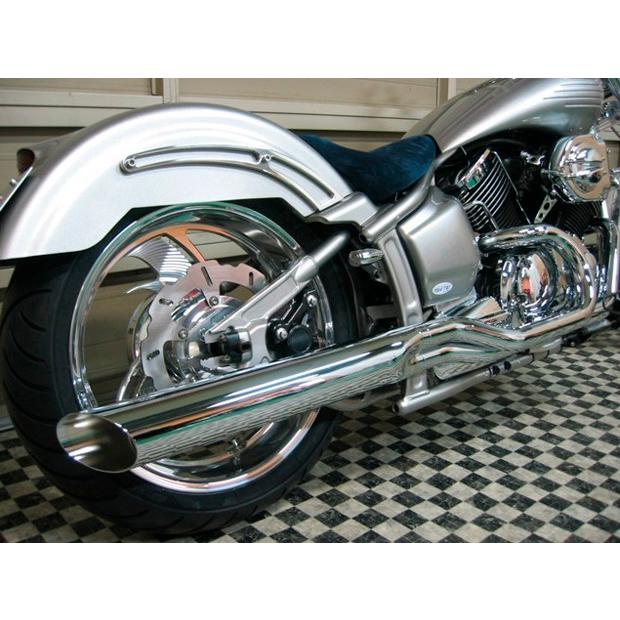 KENTEC（ケンテック） ローライダー2IN1マフラー 90Φ ドラッグスター