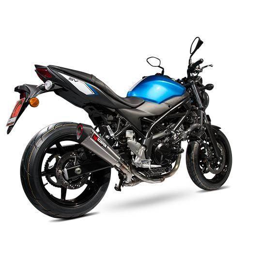 SCORPION スコーピオン セルケトテーパー スリップオンマフラー SV650