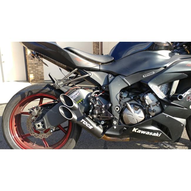 TOCE トゥース Razor Tip フルエキゾーストマフラー ZX-6R 636