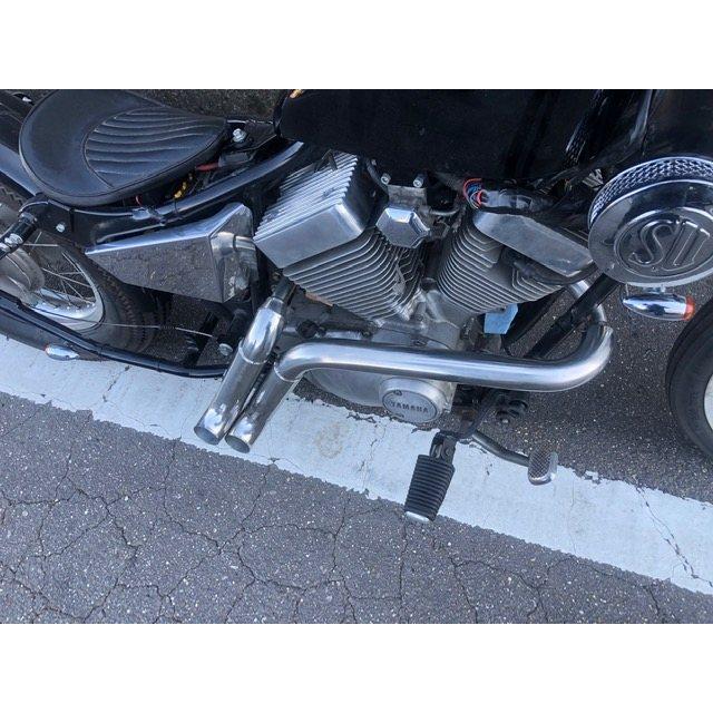 部品屋K&W ショートショットマフラー ビラーゴ250 YAMAHA ヤマハ フル