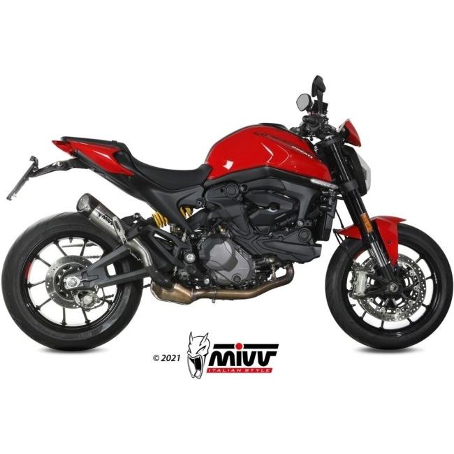 MIVV ミヴ X-M5 スリップオンマフラー 仕様：チタン MONSTER 937 ＋