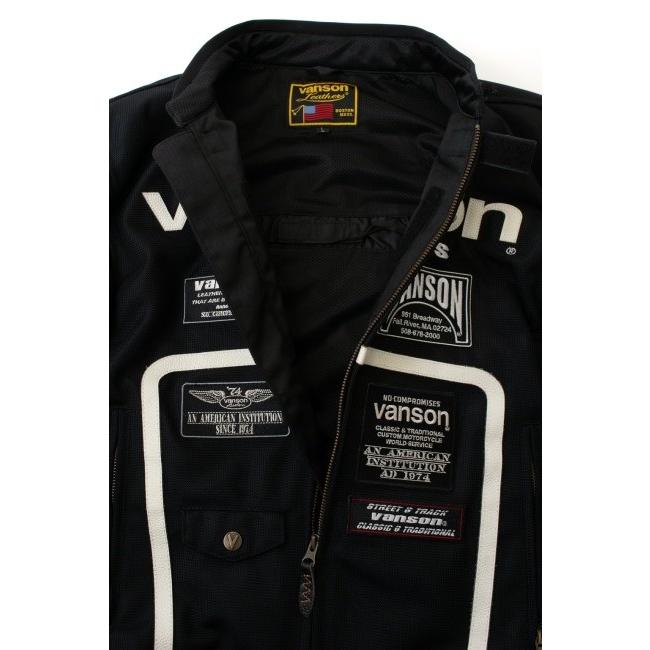 VANSON（バンソン） メッシュライダースジャケット サイズ：L メッシュ