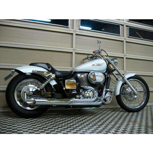 KENTEC（ケンテック） 極太スラッシュカット2IN1マフラー 90Φ シャドウ