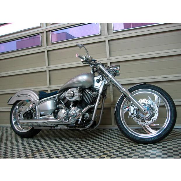 KENTEC（ケンテック） 極太スラッシュカット2IN1マフラー 90Φ ドラッグ