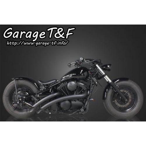 Garage T＆F ガレージ ベントマフラー タイプ1 カラー：ブラック