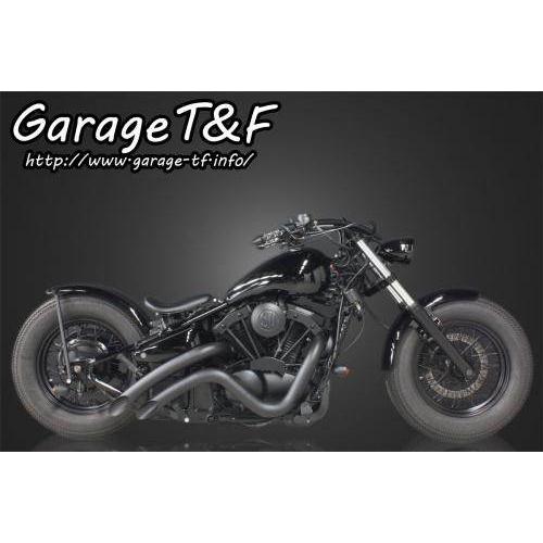 Garage T＆F ガレージ ベントマフラー タイプ2 カラー：ブラック