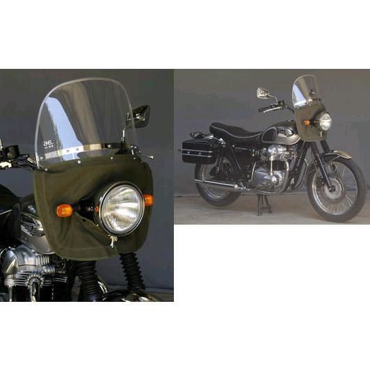 旭風防 アサヒ風防 No99 ミニウインドシールド W650専用 W650 KAWASAKI
