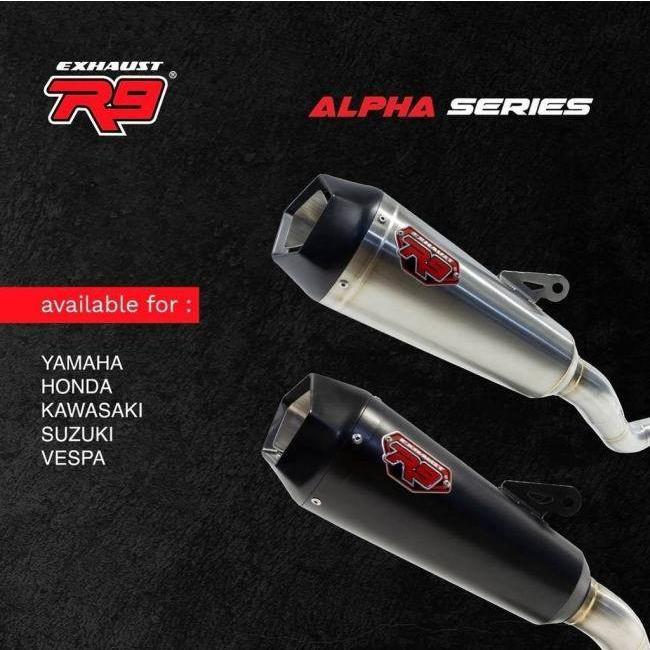 R9 Exhaust アールナインエキゾースト New Alpha フルエキゾースト