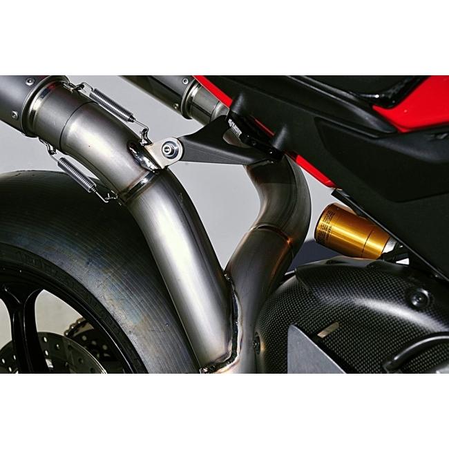 ドゥカティ新型パニガーレV4用チタンスリップオンマフラー 96482341AA