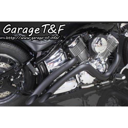 Garage T＆F ガレージ ベントマフラータイプ2 仕上げ：耐熱ブラック