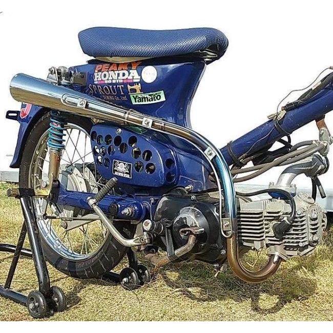 SUS441 エスユーエス441 【MOTO PEAKY】メガホンアップマフラー