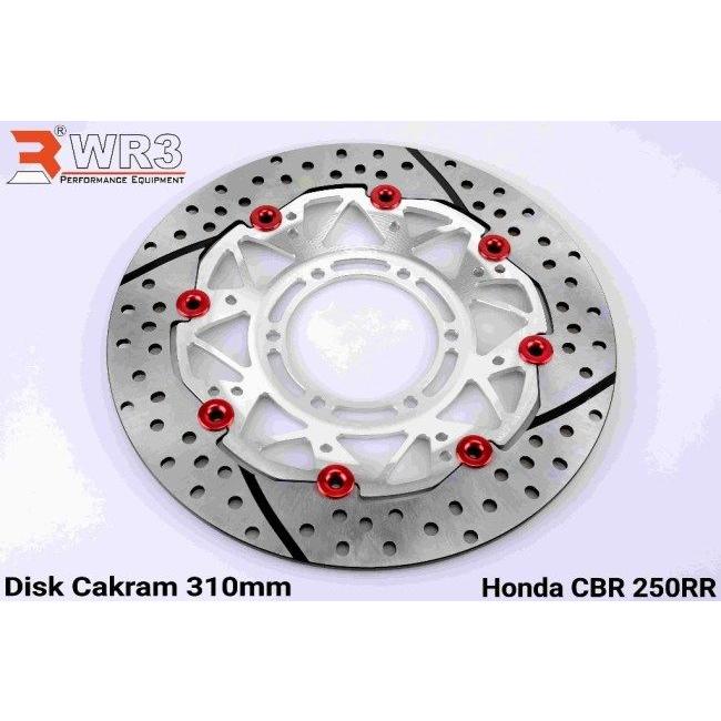 WR3 ダブルアールスリー フルフローティングブレーキディスクローター
